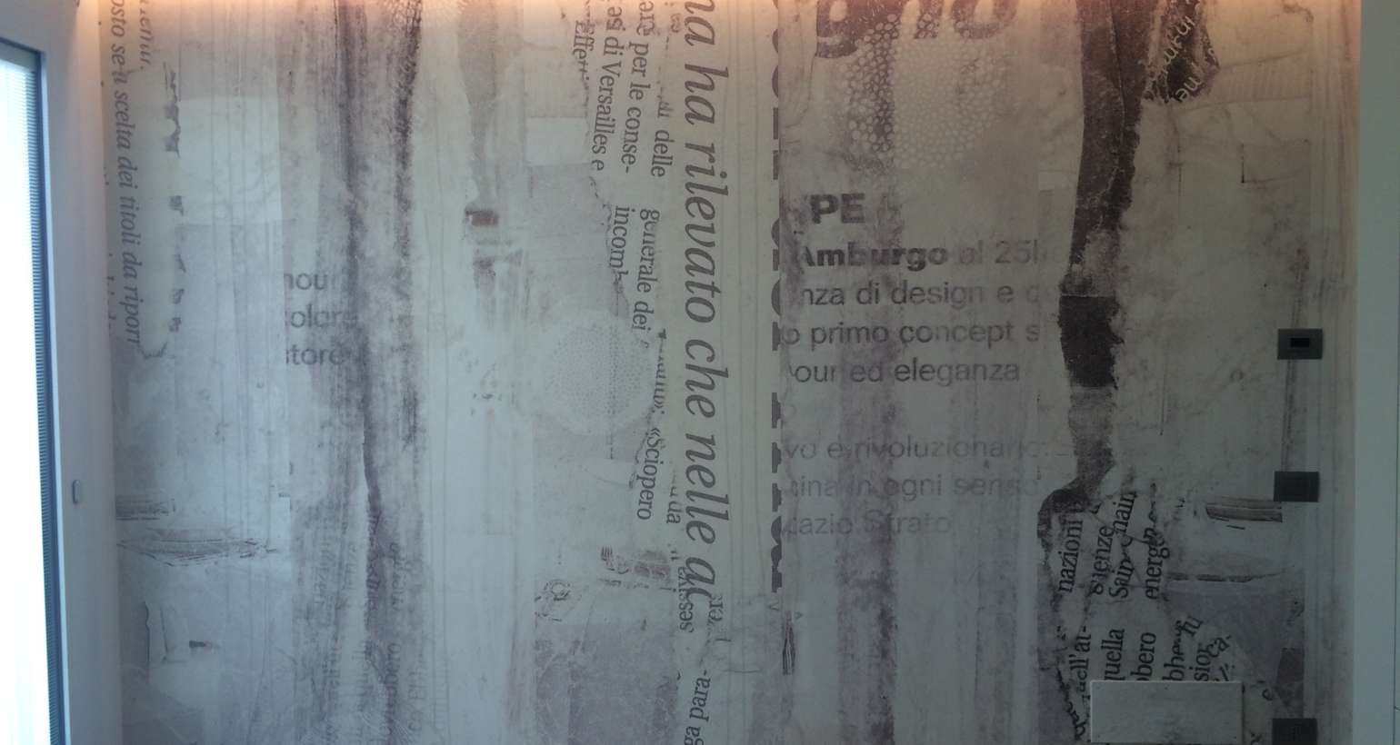 Carte viniliche ad effetto urbano